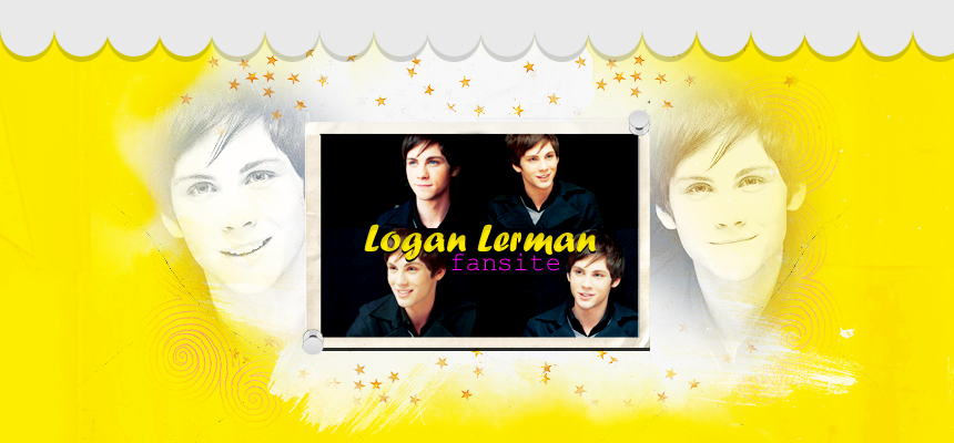 nice&handsome. we love logan lerman *_*